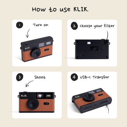 KLIK™️ Screen-Free Camera