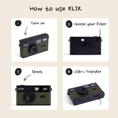 KLIK™️ Screen-Free Camera