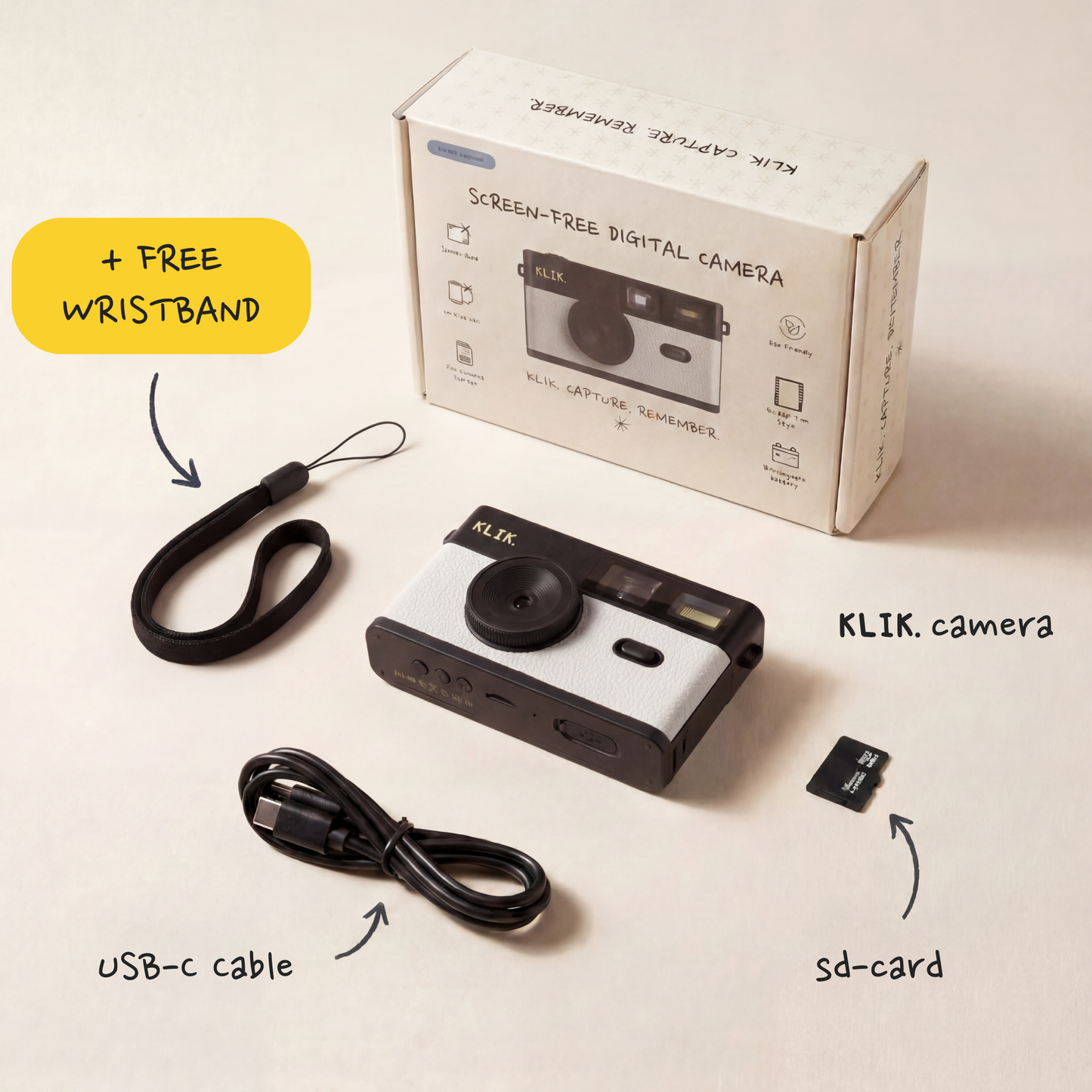 KLIK™️ Screen-Free Camera
