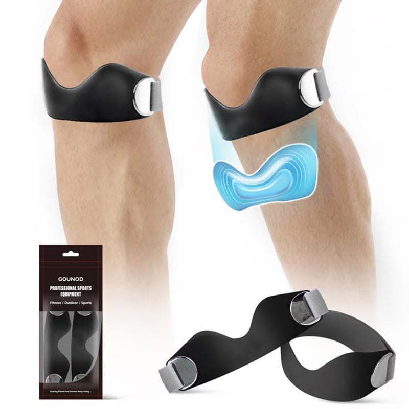 Adjustable Patella Knee Strap with Compression and Padded Support
