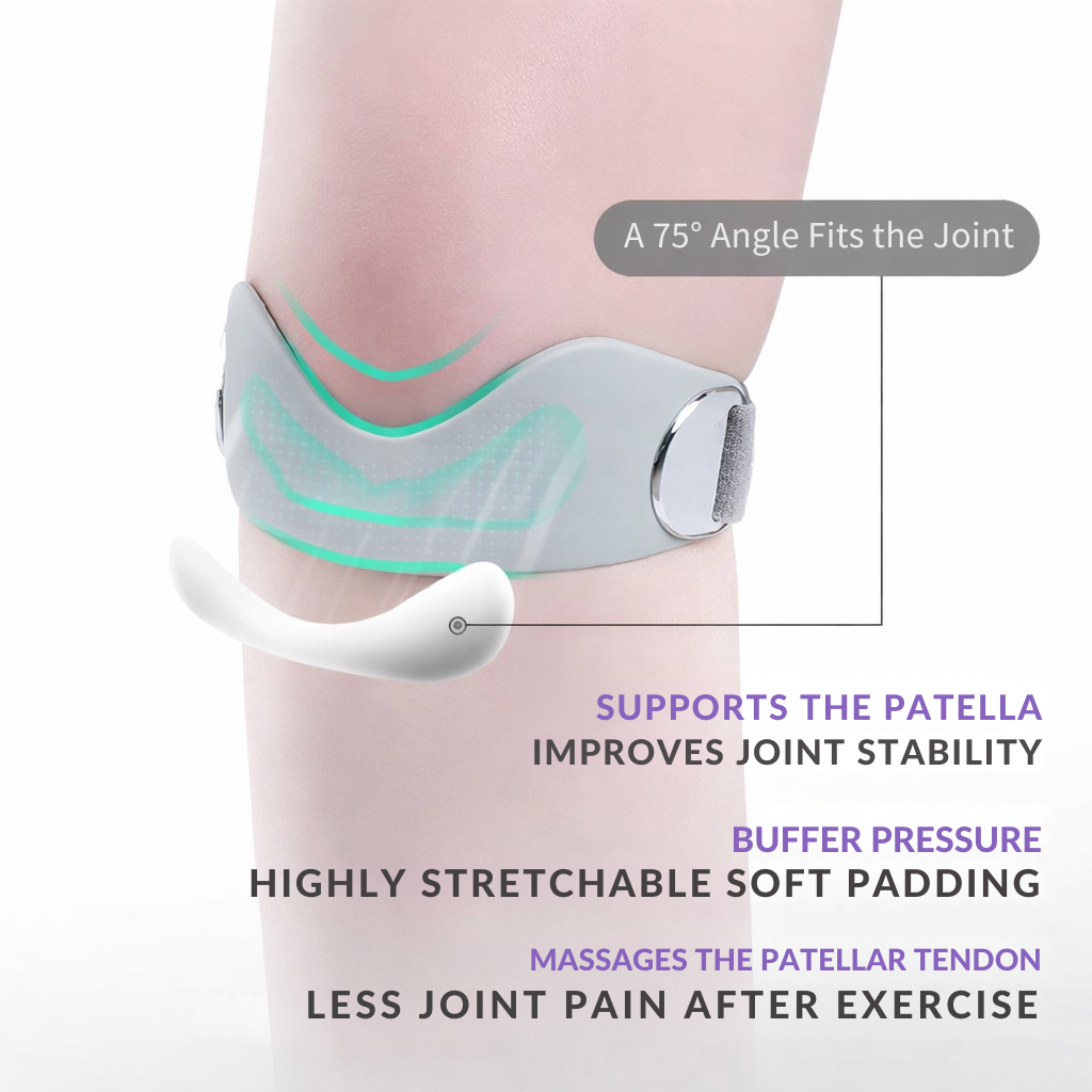 Adjustable Patella Knee Strap with Compression and Padded Support