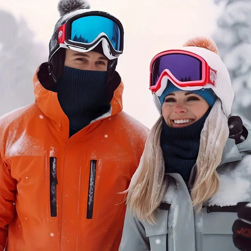 Knitted Neck Warmer Sports Scarf for Cold Weather