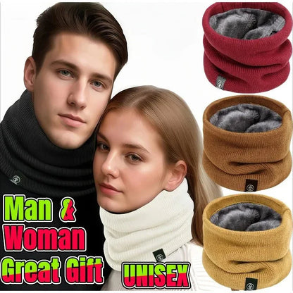 Knitted Neck Warmer Sports Scarf for Cold Weather