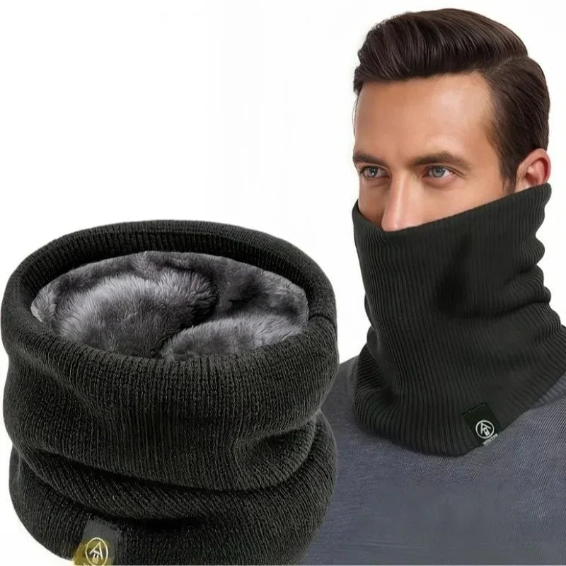 Knitted Neck Warmer Sports Scarf for Cold Weather