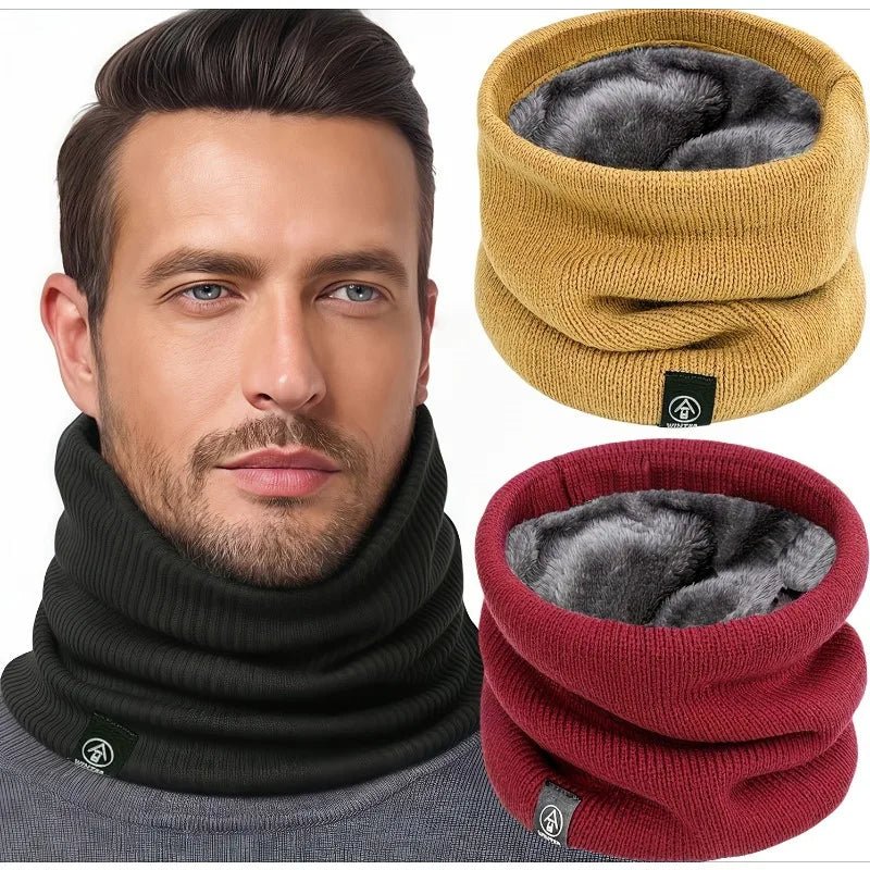 Knitted Neck Warmer Sports Scarf for Cold Weather