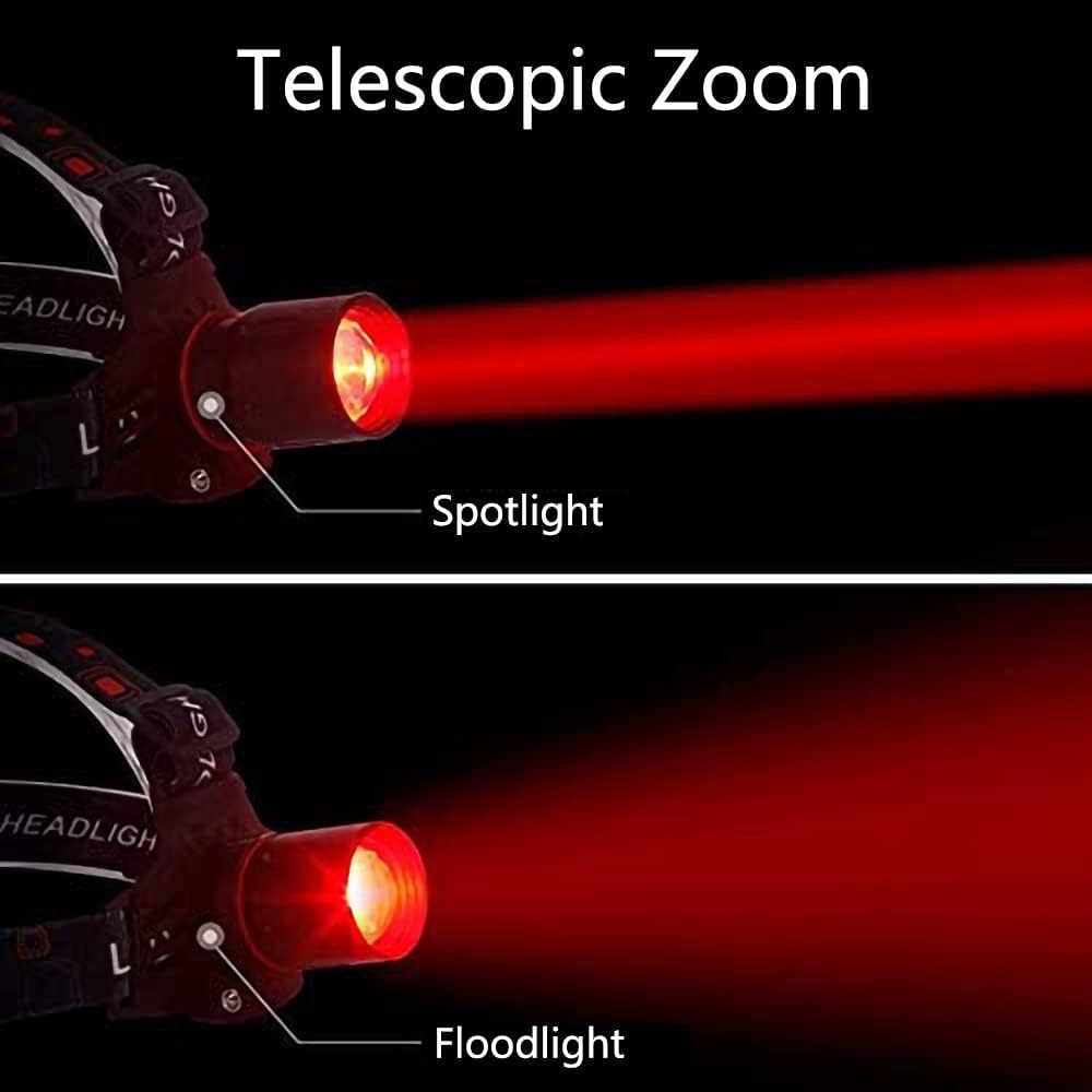 Powerful LED Headlamp for Outdoors, Camping & Work