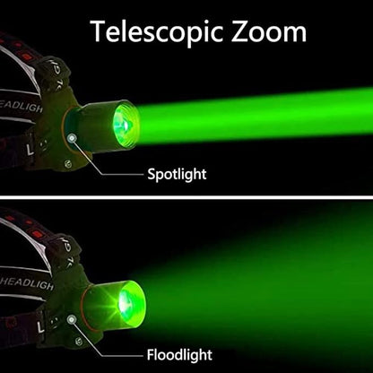 Powerful LED Headlamp for Outdoors, Camping & Work