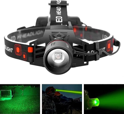 Powerful LED Headlamp for Outdoors, Camping & Work