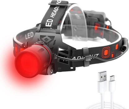 Powerful LED Headlamp for Outdoors, Camping & Work