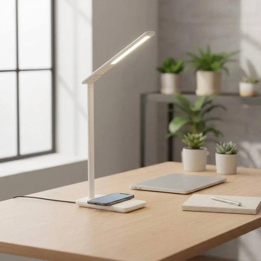 LED Desk Lamp with Wireless Charging Pad 1