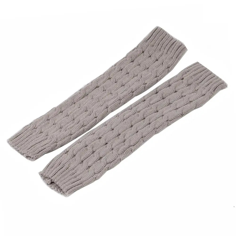 Women’s Knitted Leg Warmers – Autumn Winter Warm Foot Covers
