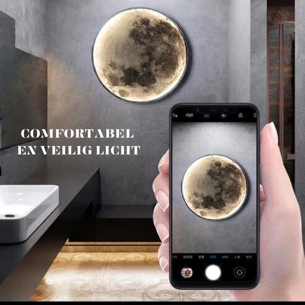 Moon Lamp LED Night Light – Lunar Atmosphere Lamp
