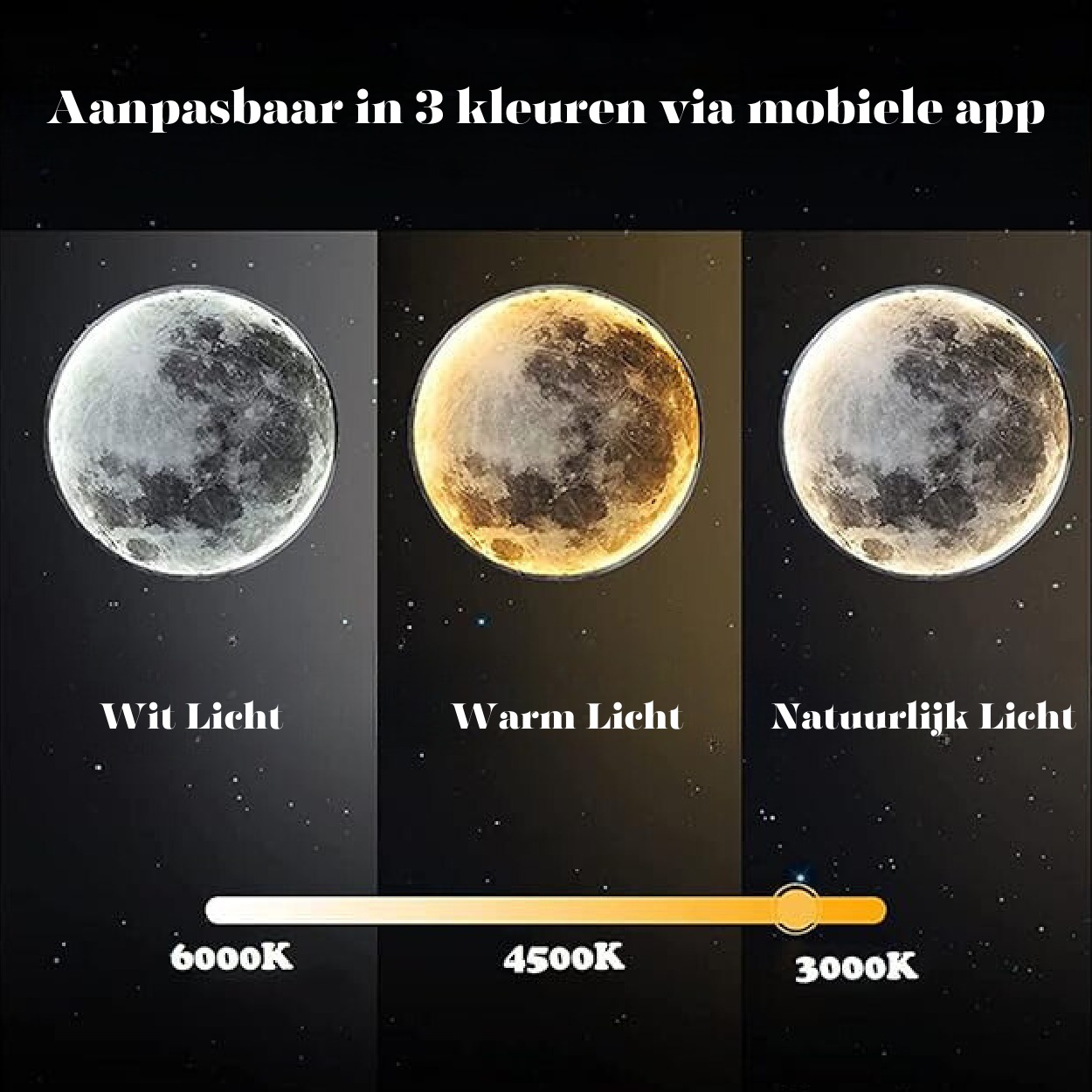 Moon Lamp LED Night Light – Lunar Atmosphere Lamp