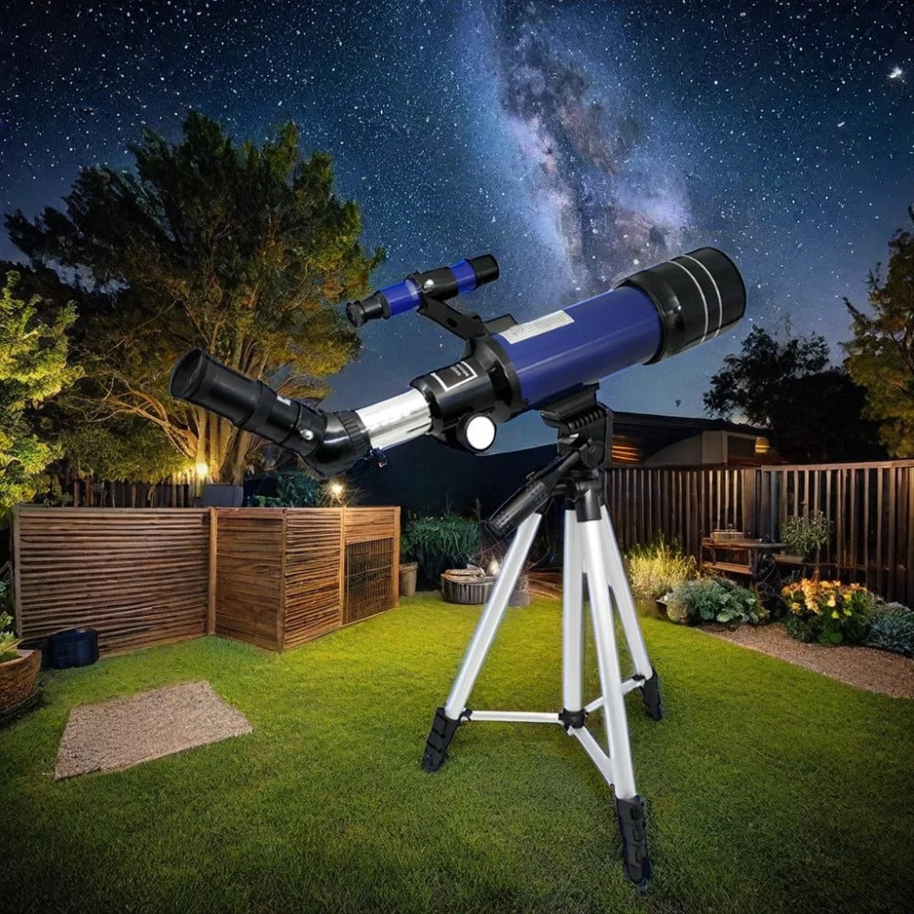 70mm Refractor Telescope with Tripod – F360/F400 Models