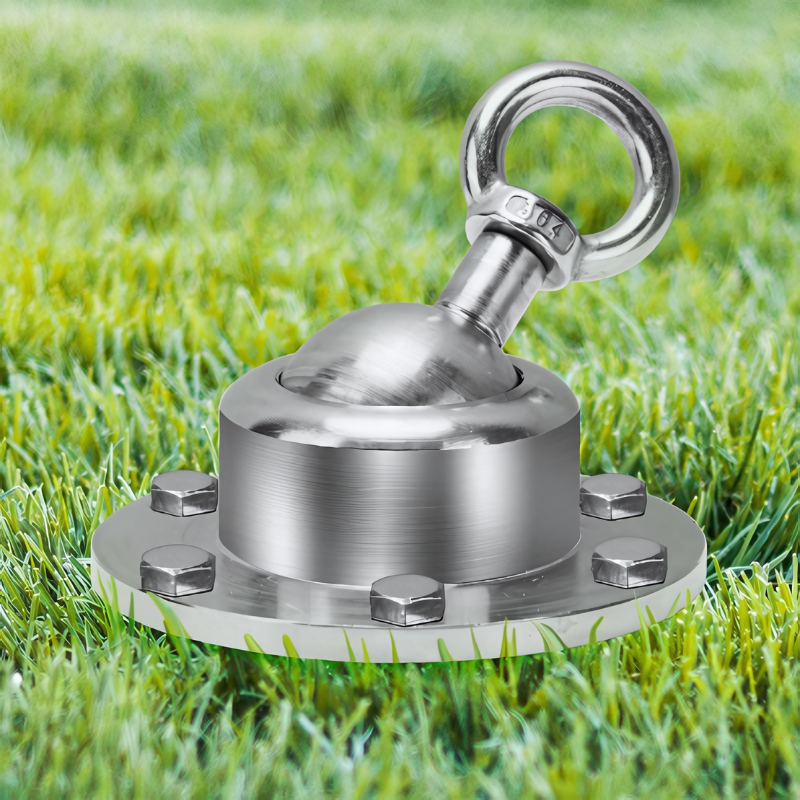 Heavy-Duty Dog Tie-Out Anchor - Outdoor Safety Stake