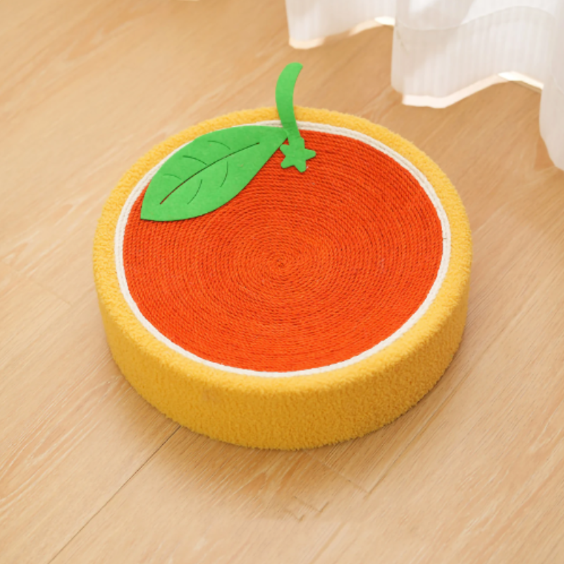 Cat Scratcher Toy Orange Anti-Scratch Furniture Saver
