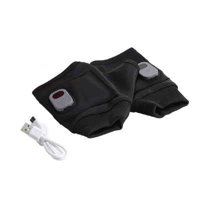 USB Heated Touchscreen Fingerless Gloves