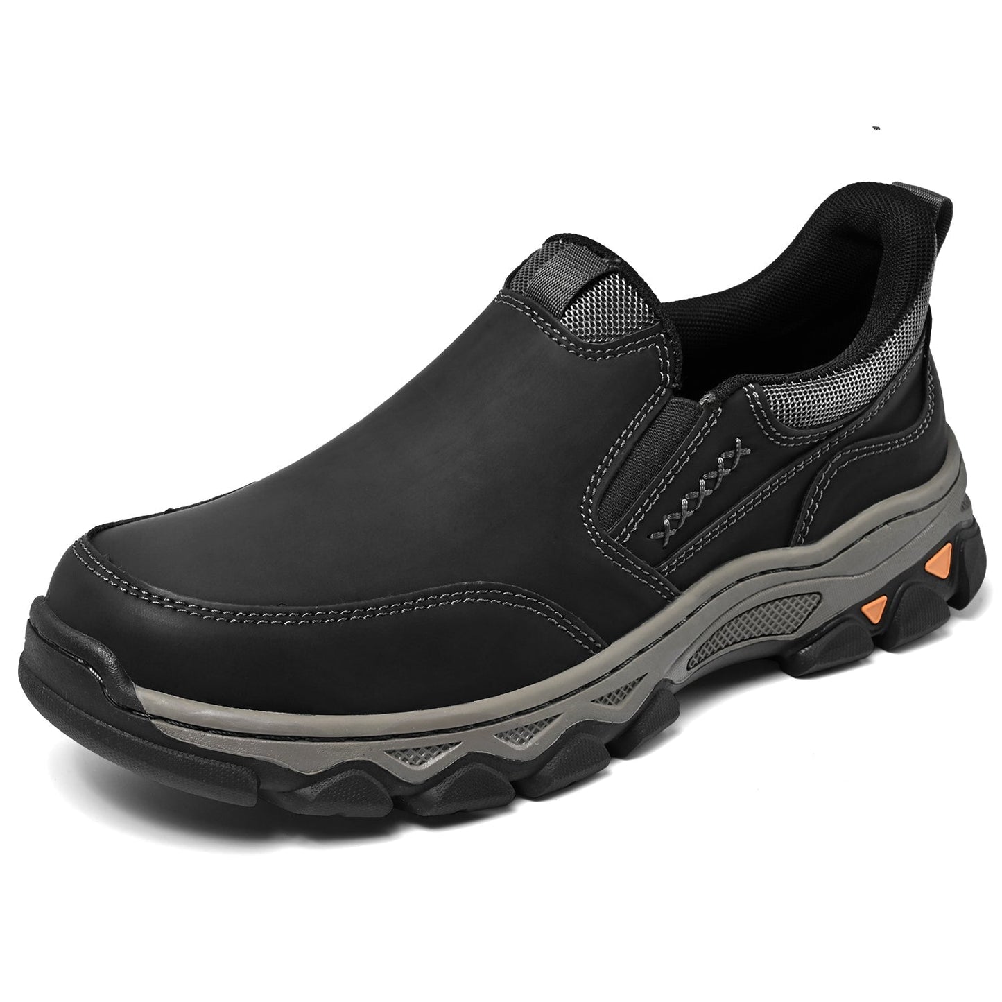Men's Leather Slip-On Walking Shoes