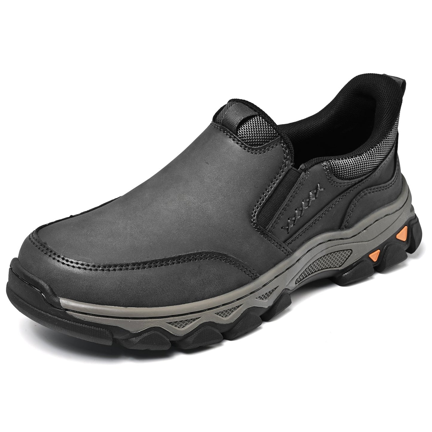 Men's Leather Slip-On Walking Shoes