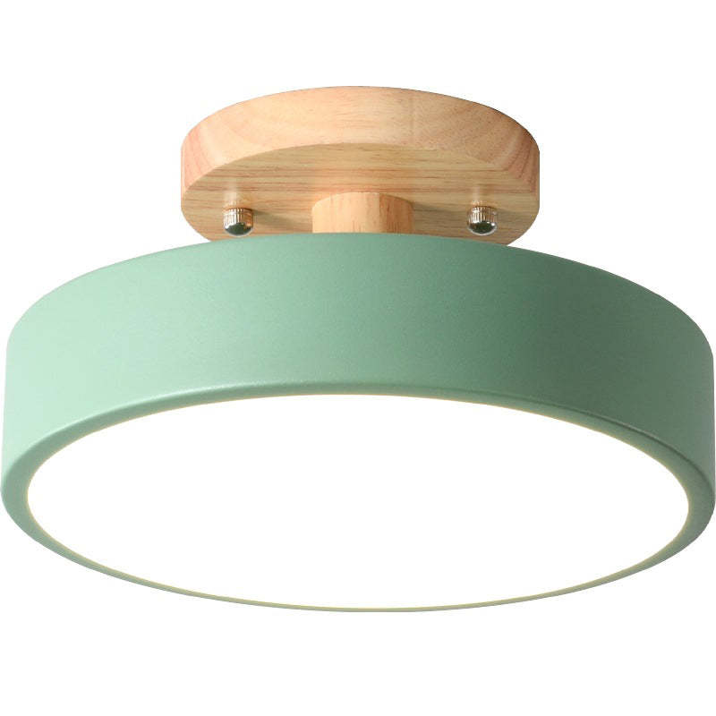 Dimmable Round Table Lamp Modern LED Light