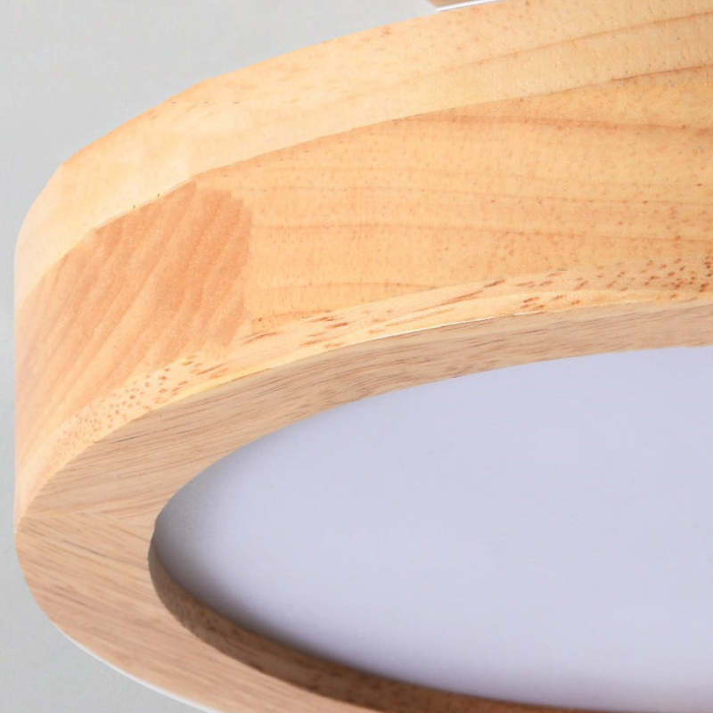 Dimmable Round Table Lamp Modern LED Light