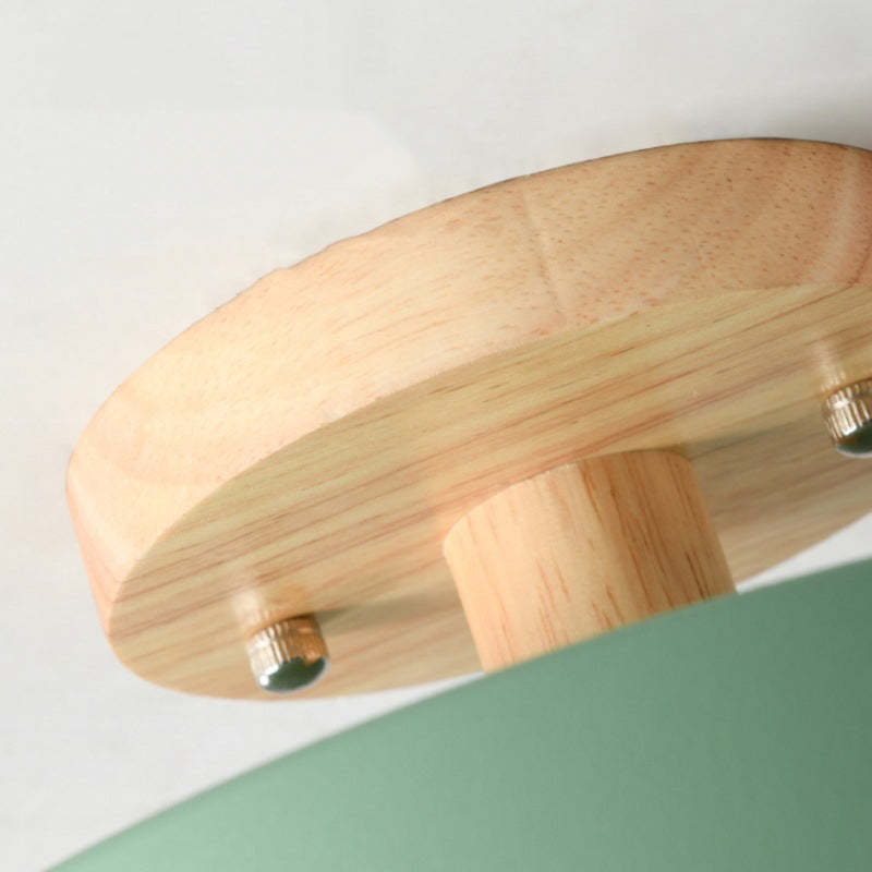 Dimmable Round Table Lamp Modern LED Light