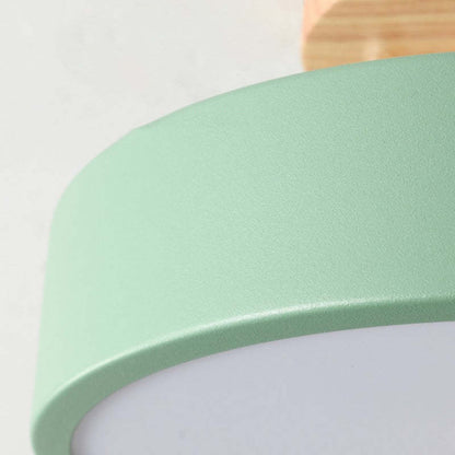 Dimmable Round Table Lamp Modern LED Light