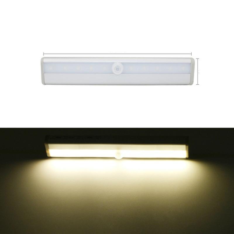 Battery Motion Sensor LED Light - Wireless Lamp