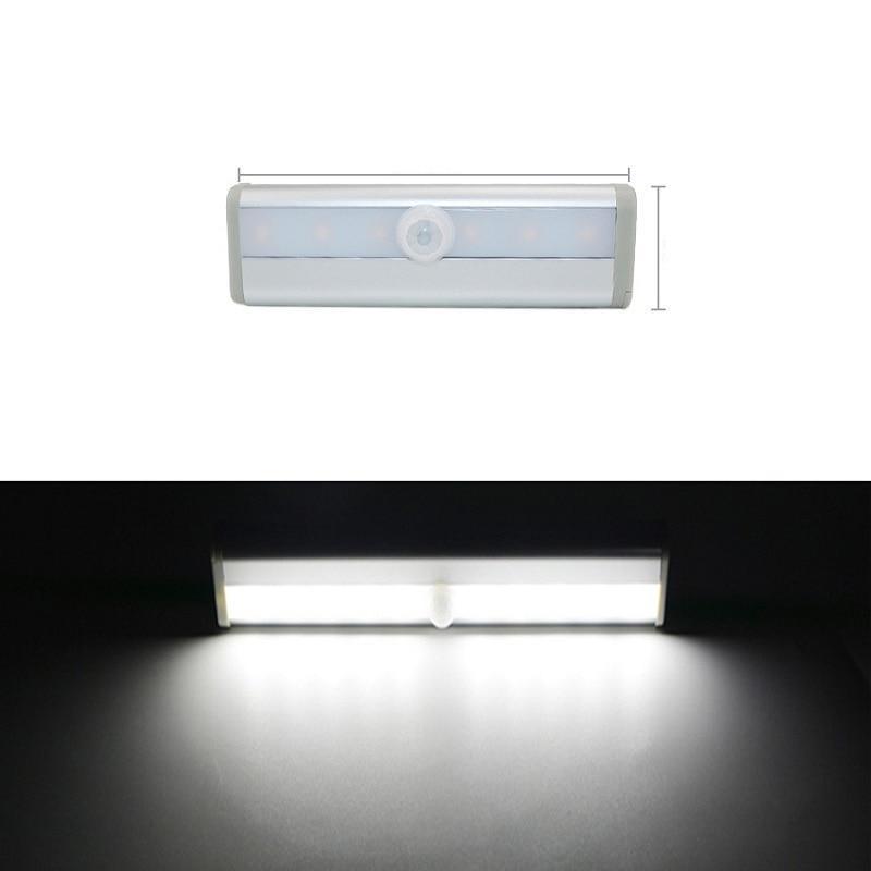 Battery Motion Sensor LED Light - Wireless Lamp