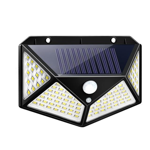 Solar Motion Sensor Wall Light - Waterproof LED