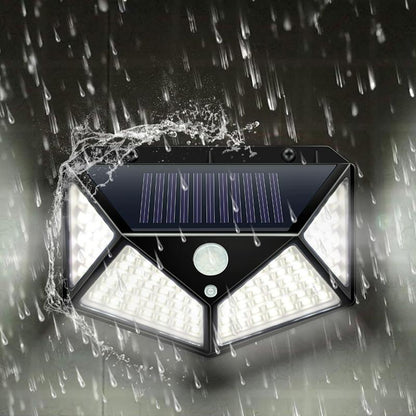 Solar Motion Sensor Wall Light - Waterproof LED
