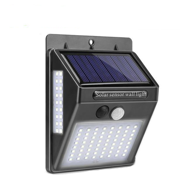 Solar Motion Sensor Wall Light - Waterproof LED