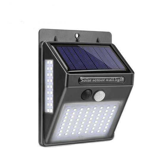 Solar Motion Sensor Wall Light - Waterproof LED