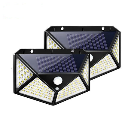 Solar Motion Sensor Wall Light - Waterproof LED