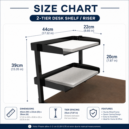 Clamp Desk Shelf