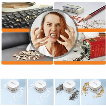 Cordless Mini Desktop Vacuum Cleaner