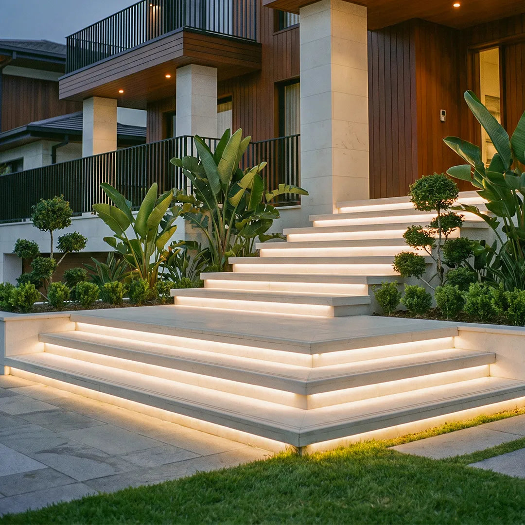 Waterproof Recessed Flexible LED Strip Light for Stairs – image 2