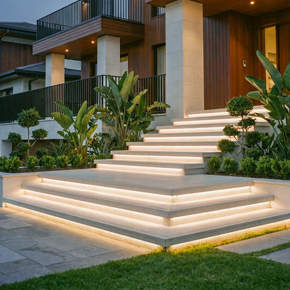 Waterproof Recessed Flexible LED Strip Light for Stairs – image 2