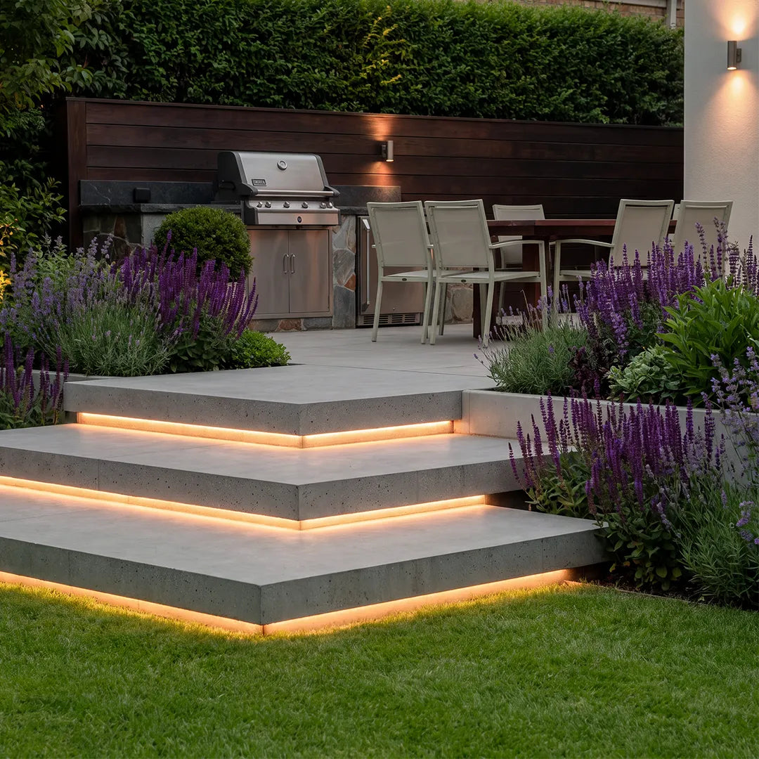 Waterproof Recessed Flexible LED Strip Light for Stairs – image 3