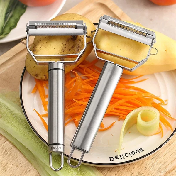 Dual Blade Vegetable Peeler Kitchen Tool