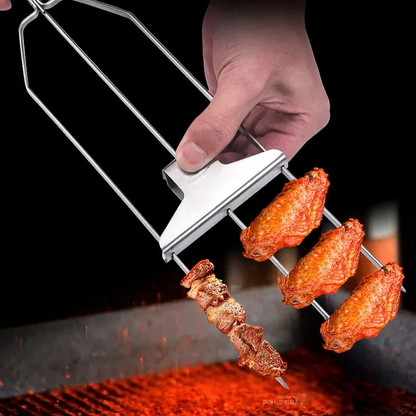 Stainless Steel BBQ Skewer Set 3-Pack