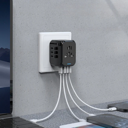 Multi-Port Universal Travel Adapter Plug