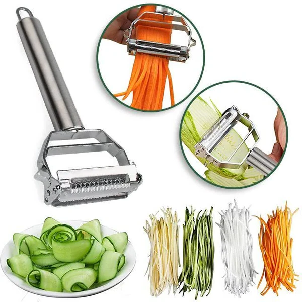 Dual Blade Vegetable Peeler Kitchen Tool