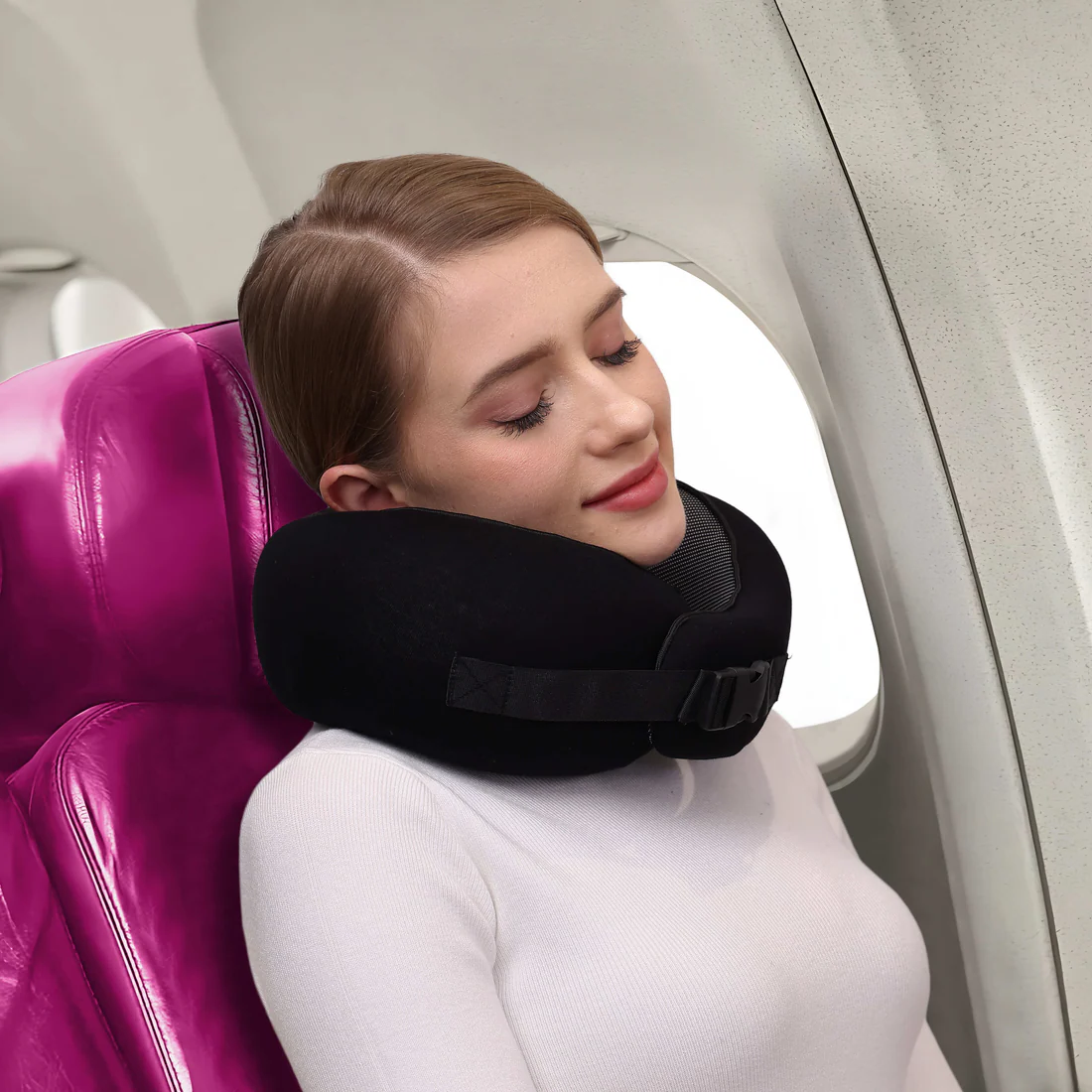 Memory Foam Travel Neck Pillow