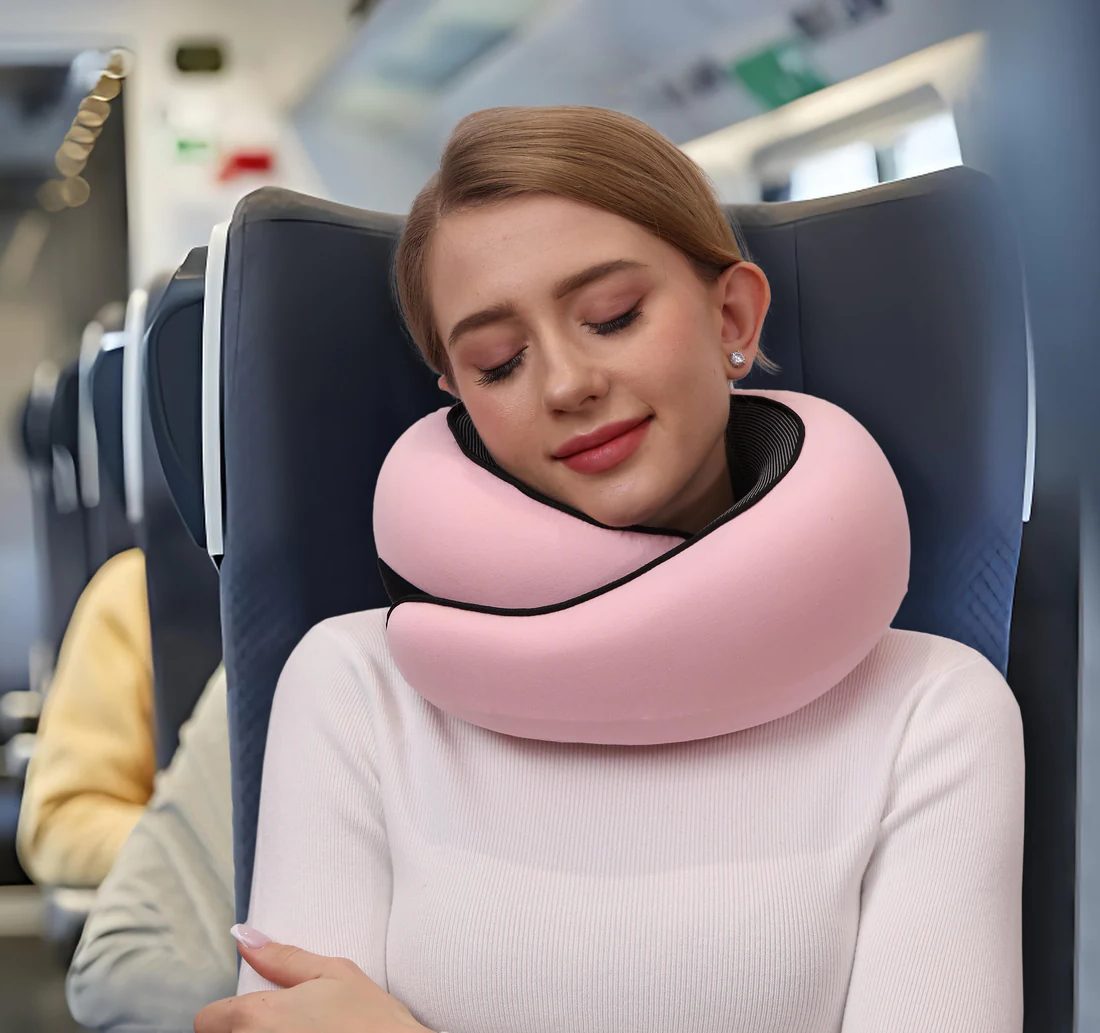 Memory Foam Travel Neck Pillow