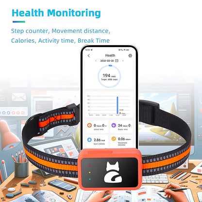PawiSition No Subscription Cat GPS Tracker & Health Monitor