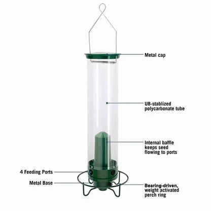 Squirrel-Resistant Bird Feeder