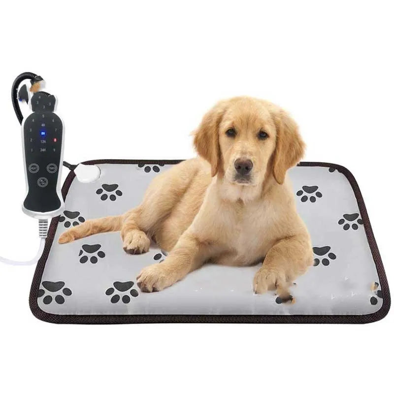 Electric Pet Warming Mat, Adjustable, 45 × 45 cm