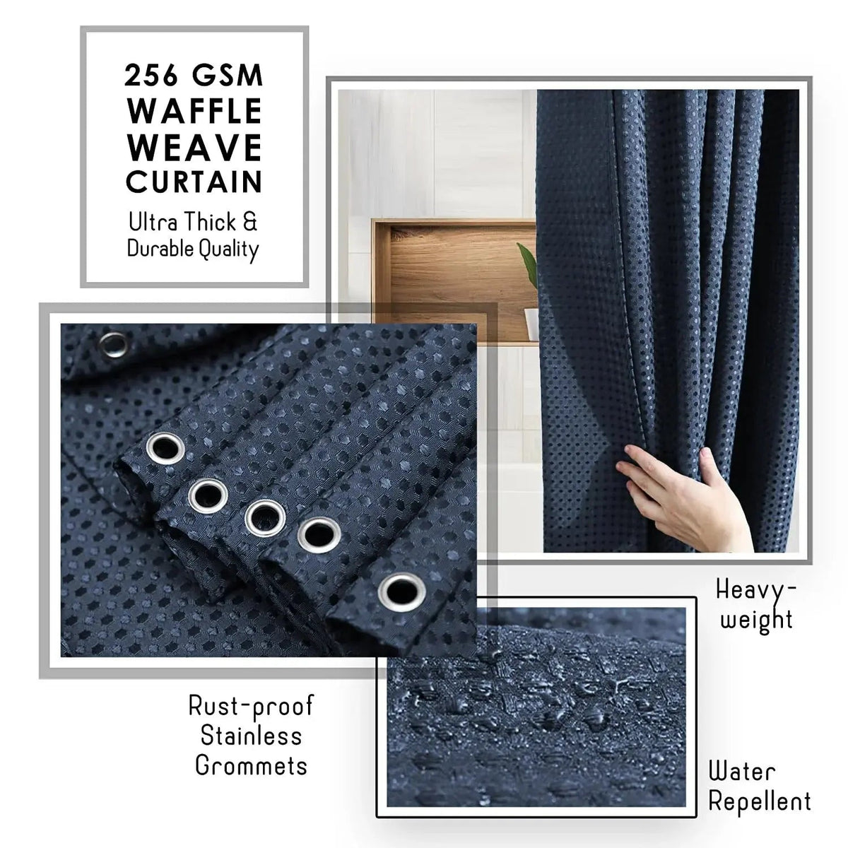 Blackout Curtain Light Blocking Panels Set