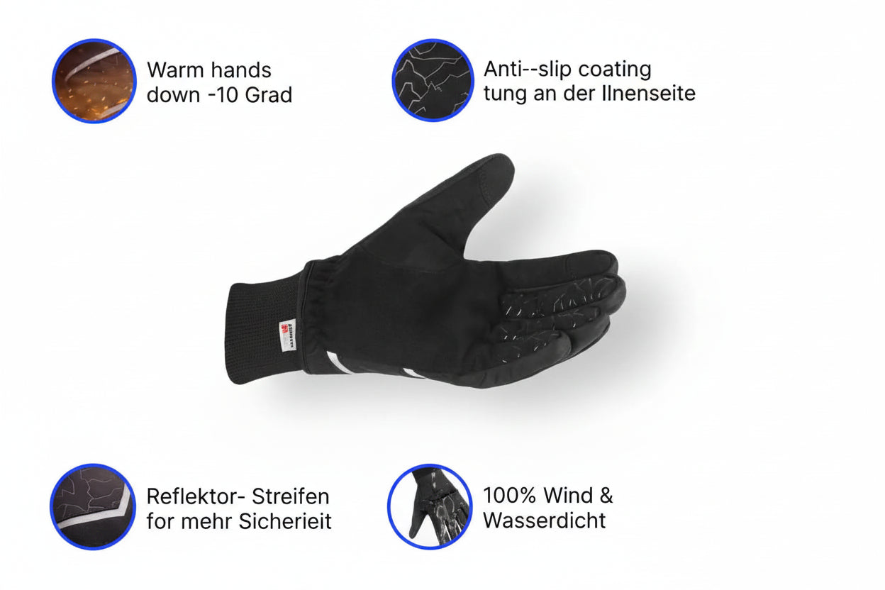 Polar Winter Gloves – Thermal Insulated Cold Weather Gloves